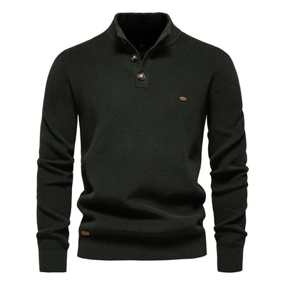 Javista™ | Herrtröja med Knappdesign
