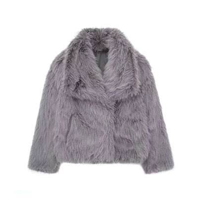 Hedda™ | Plush Crop Coat
