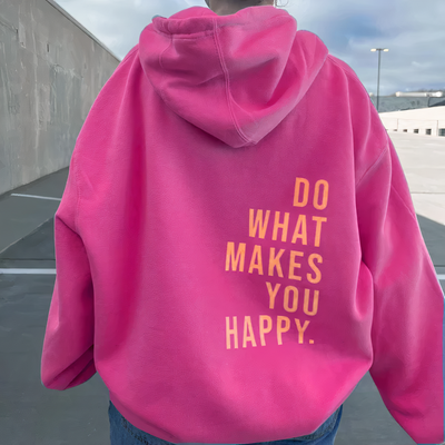 Glädje Hoodie™ | Oversized Hoodie med Mening och Komfort