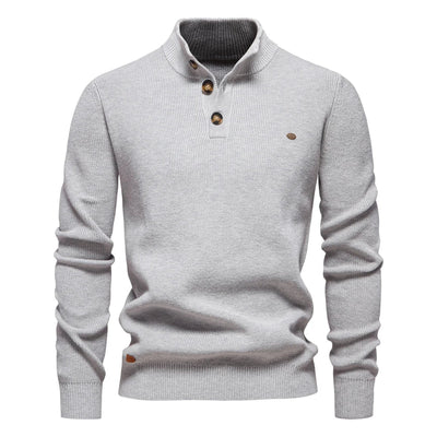 Javista™ | Herrtröja med Knappdesign