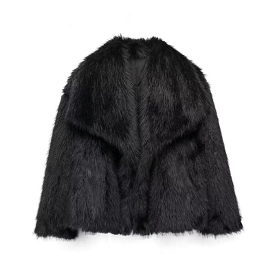 Hedda™ | Plush Crop Coat