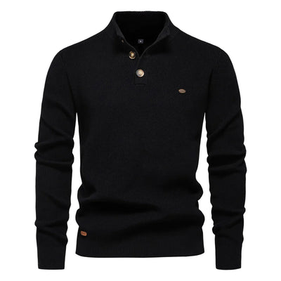 Javista™ | Herrtröja med Knappdesign