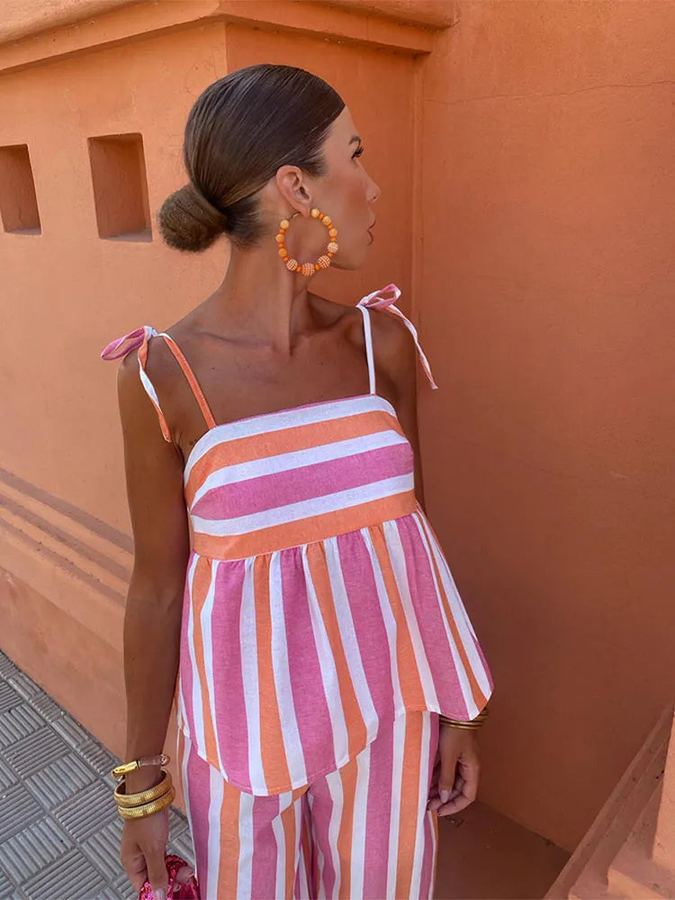 Hanne™ | Elegant sommarset för kvinnor med tryck