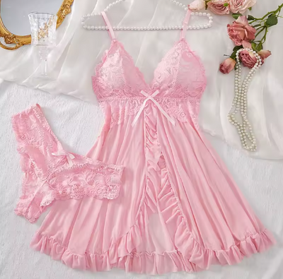 Milla – Satinsset i Lingerie
