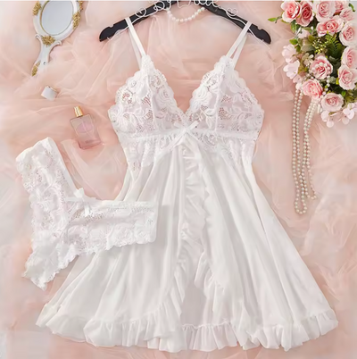 Milla – Satinsset i Lingerie