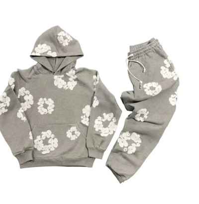 Gamla Stan Fit  - Unisex Viral Floral Träningsoverall med ikoniska tryck