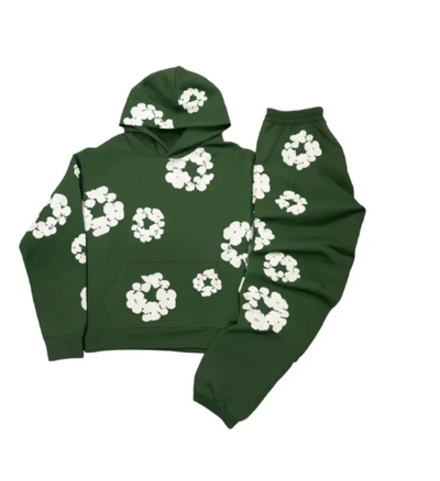 Gamla Stan Fit  - Unisex Viral Floral Träningsoverall med ikoniska tryck