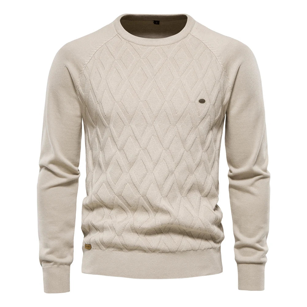 Javista™ | Herrtröja med Rutdesign