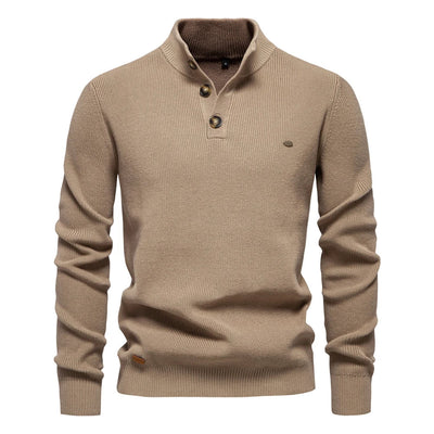 Javista™ | Herrtröja med Knappdesign