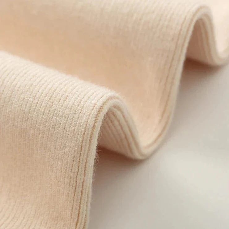 Rose | Wide-Leg Cashmere Knit Trousers