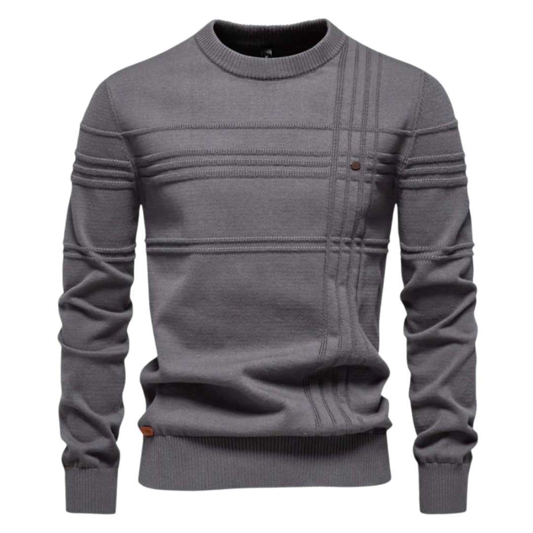 Javista™ | Herrtröja med Rutdesign