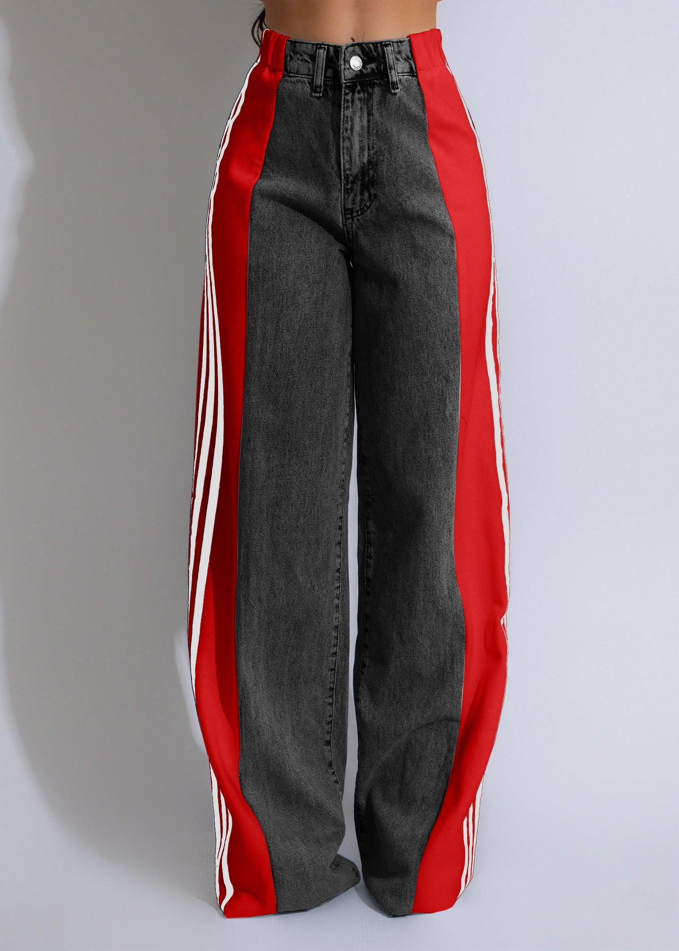 Lor | High Waist Straight-Leg Denim