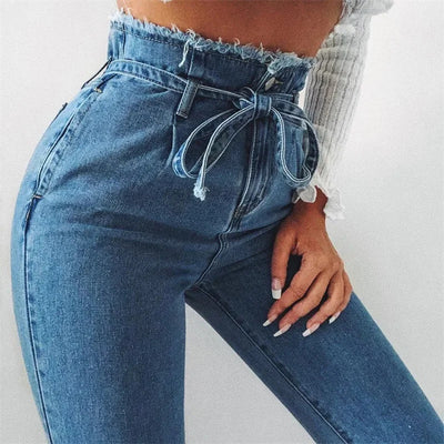 Luise | High Rise Dark Denim