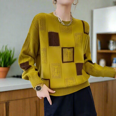 Liora™ | Luxe Pullover med Oslagbar Mjukhet &amp; Tidlös Elegans