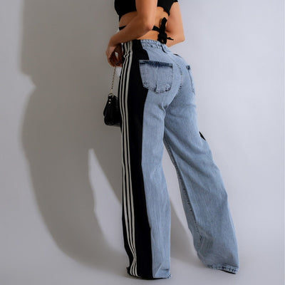 Lor | High Waist Straight-Leg Denim