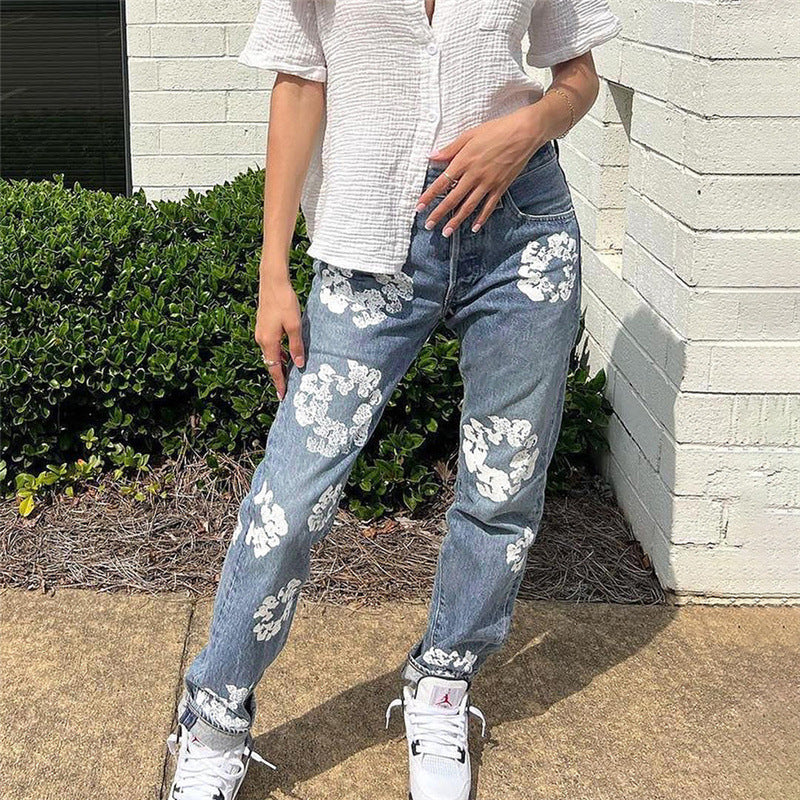 Bloomy Jeans | High Waist Straight-Leg