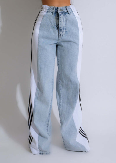 Lor | High Waist Straight-Leg Denim