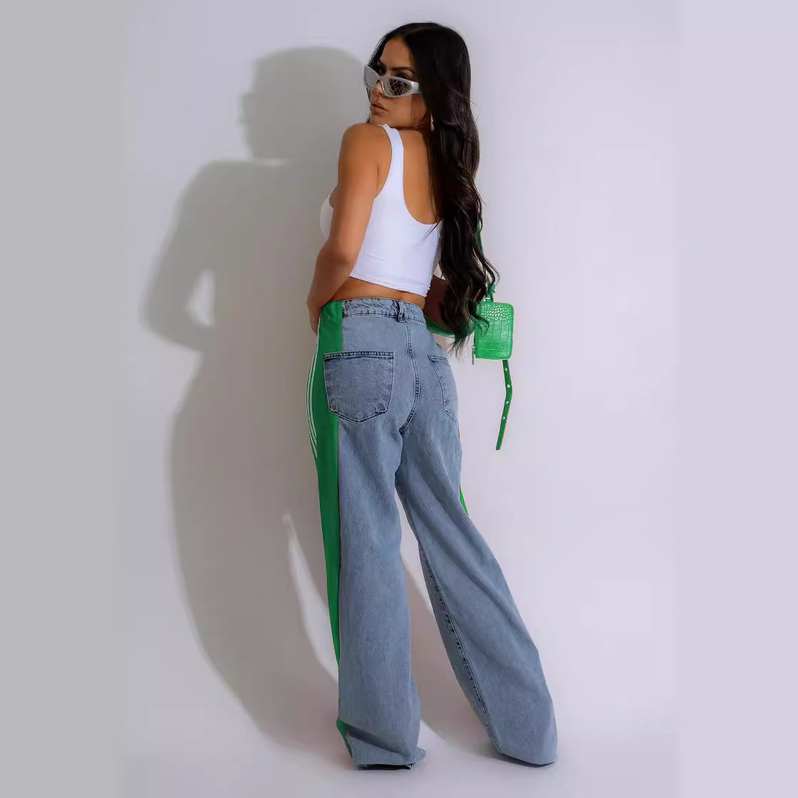 Lor | High Waist Straight-Leg Denim