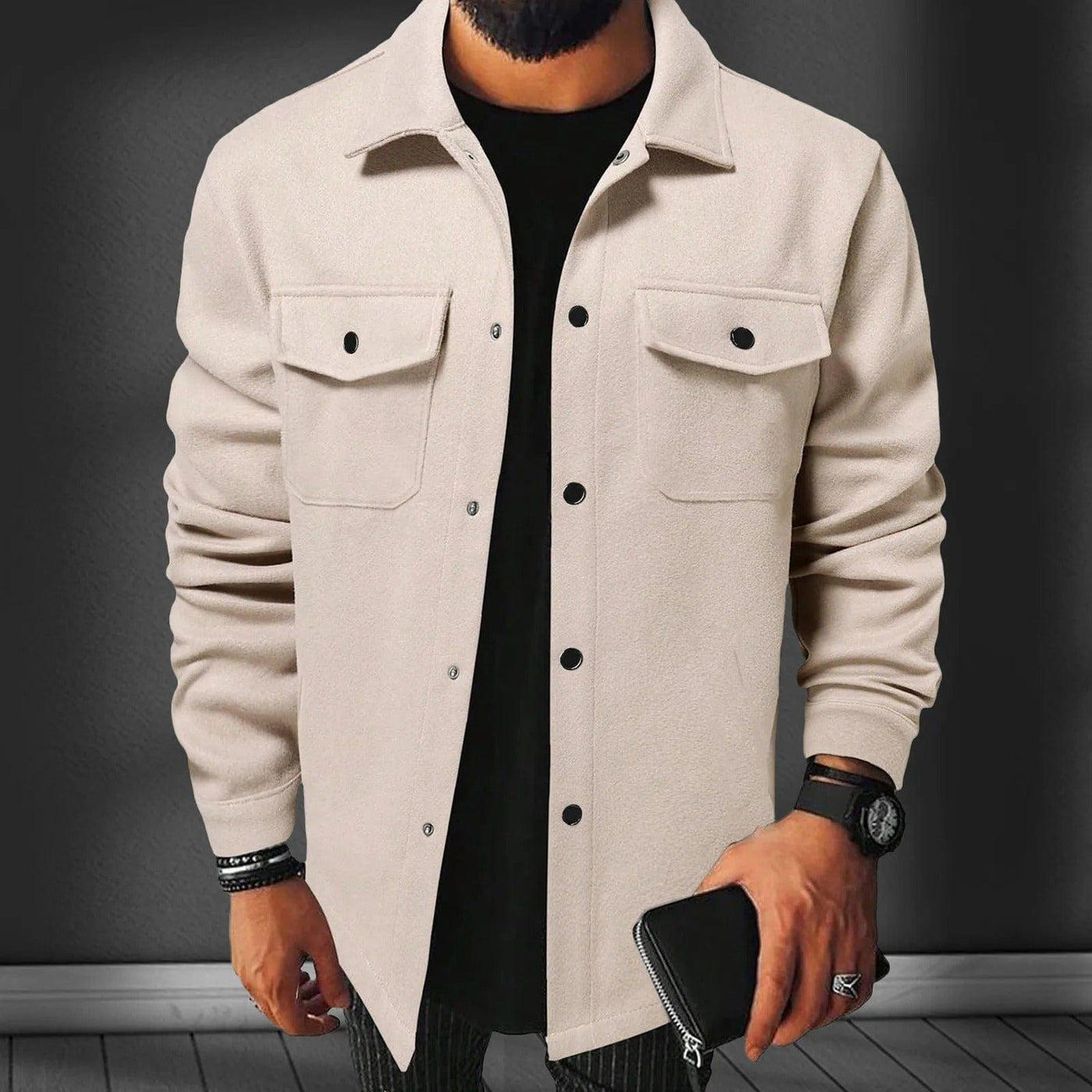 IronWool™ | Tungviktig Flanell-Ull Hybridskjorta