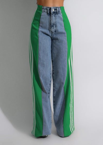 Lor | High Waist Straight-Leg Denim