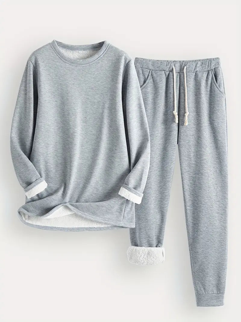 Sarline™ – Tvådelad Lounge Set med Komfort & Stil