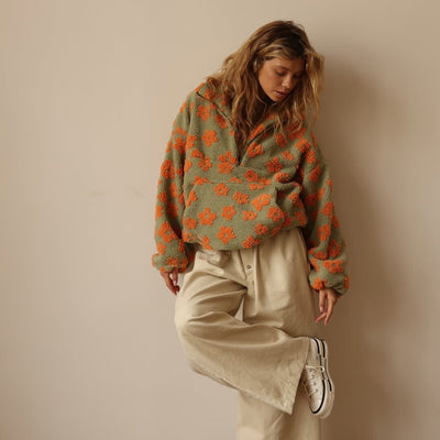 Daisy™ | Fleece Varm Bloom med Boho-Känsla