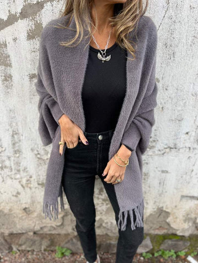 Johanna™ | Elegant Omslagtröja med Långa Ärmar