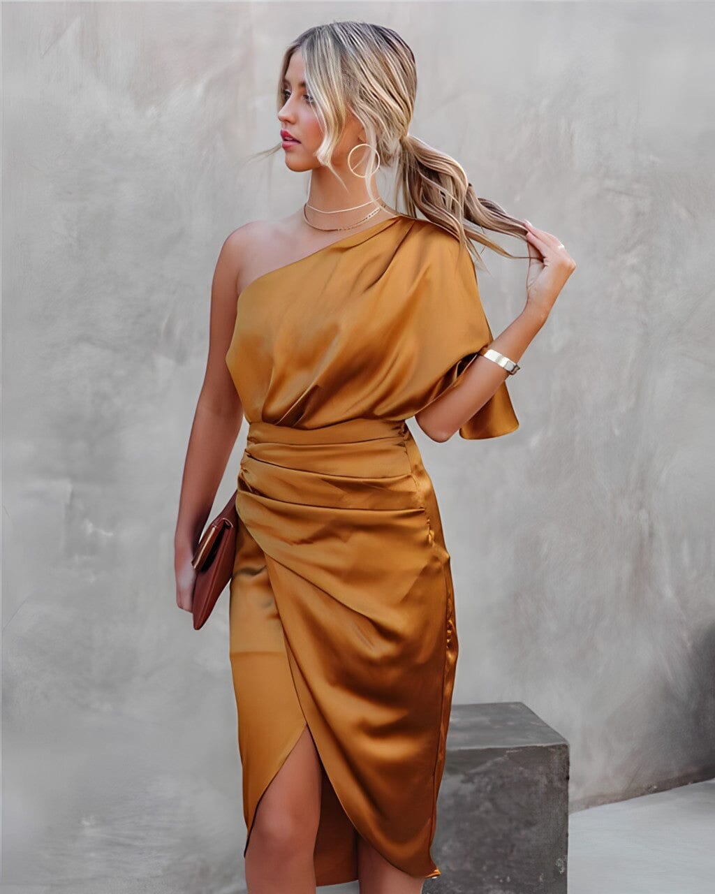 Dhalia | Elegant asymmetrisk klänning