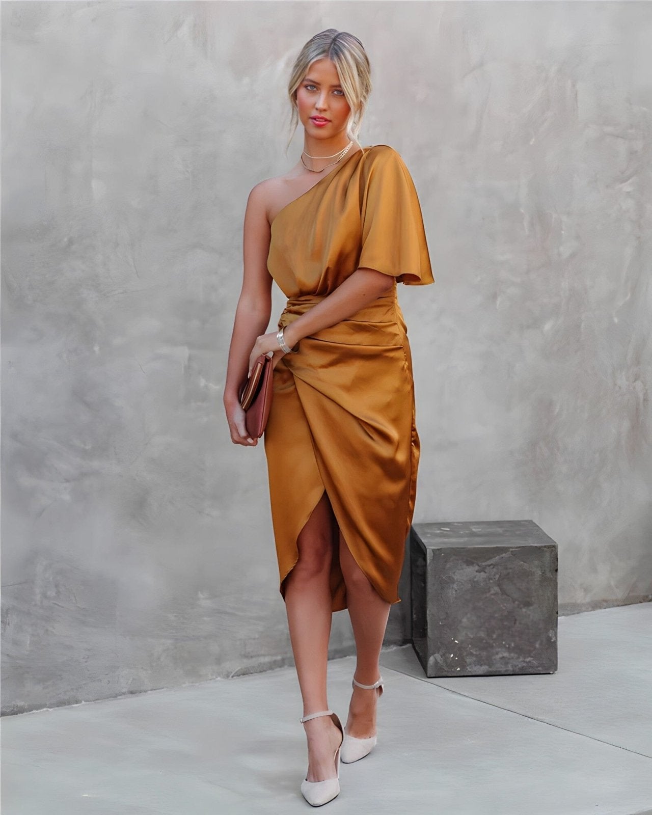 Dhalia | Elegant asymmetrisk klänning