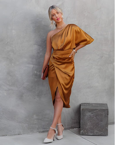 Dhalia | Elegant asymmetrisk klänning