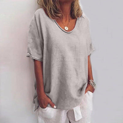 Hely™ | Lättvikts T-shirt i pullovermodell