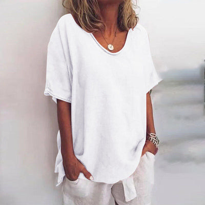 Hely™ | Lättvikts T-shirt i pullovermodell