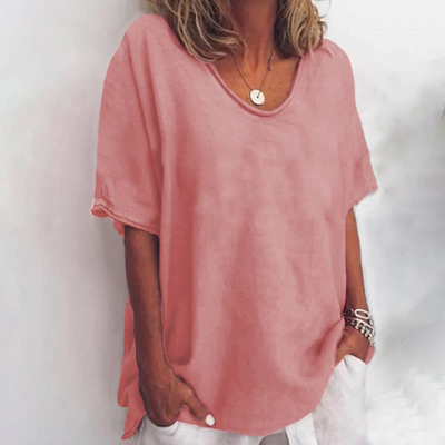 Hely™ | Lättvikts T-shirt i pullovermodell