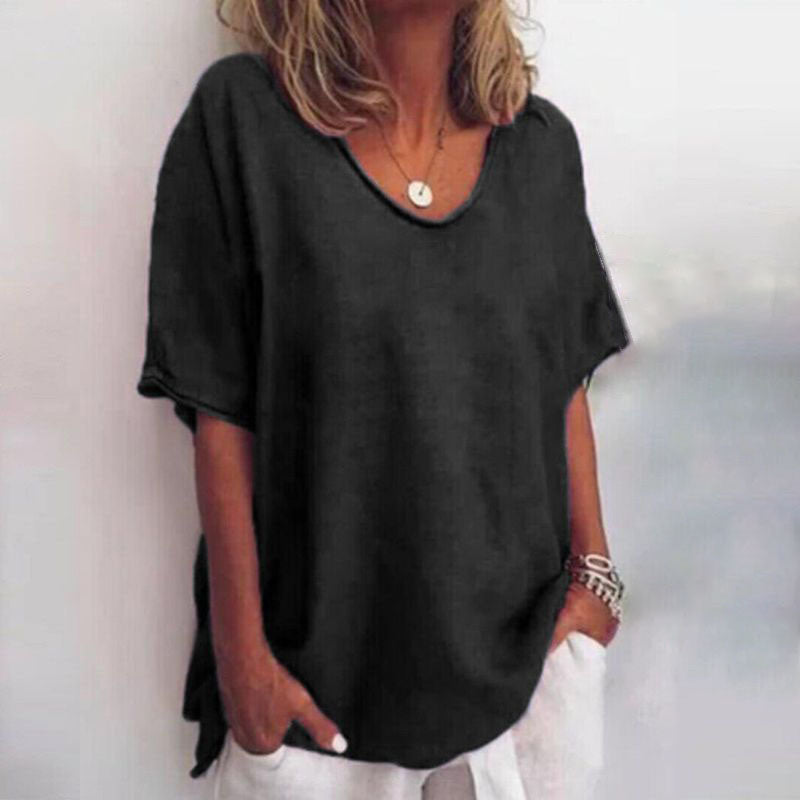 Hely™ | Lättvikts T-shirt i pullovermodell