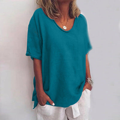 Hely™ | Lättvikts T-shirt i pullovermodell