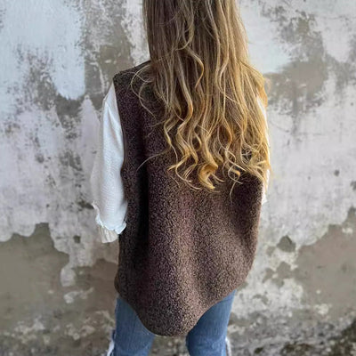 Selma™ | Stickad Västen med Stil &amp; Komfort för Höstsäsongen