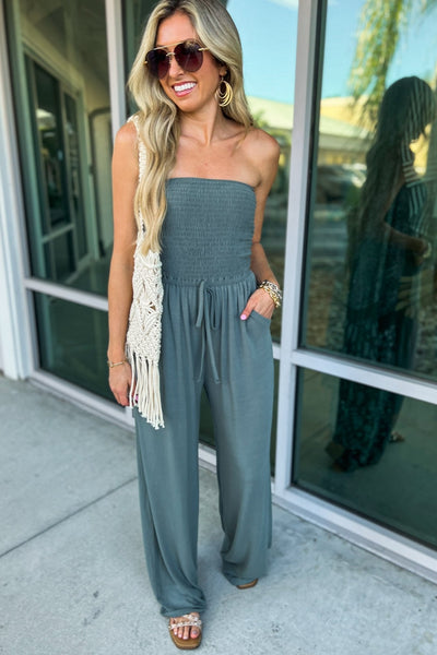 Roulin – Strapless Jumpsuit