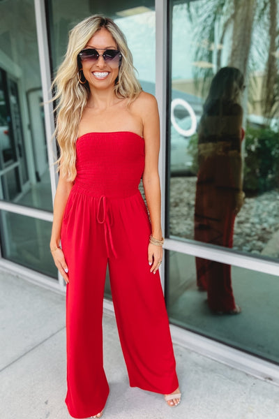 Roulin – Strapless Jumpsuit