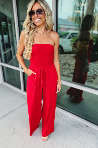 Roulin – Strapless Jumpsuit