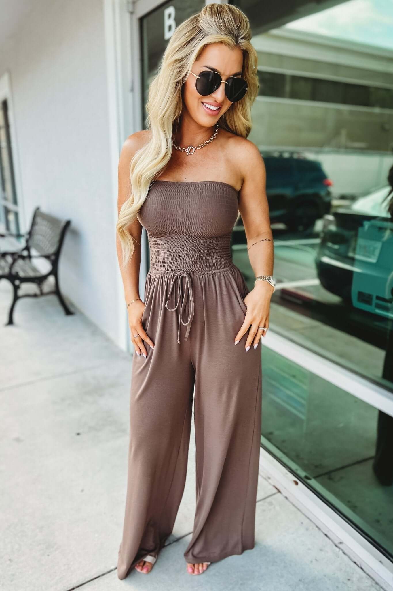 Roulin – Strapless Jumpsuit